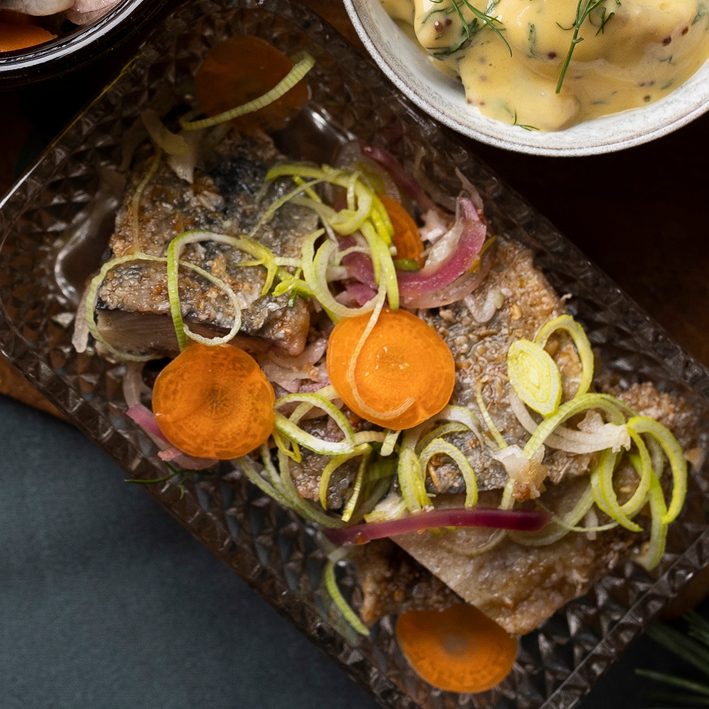 Stekt inlagd strömming Stekt inlagd strömming